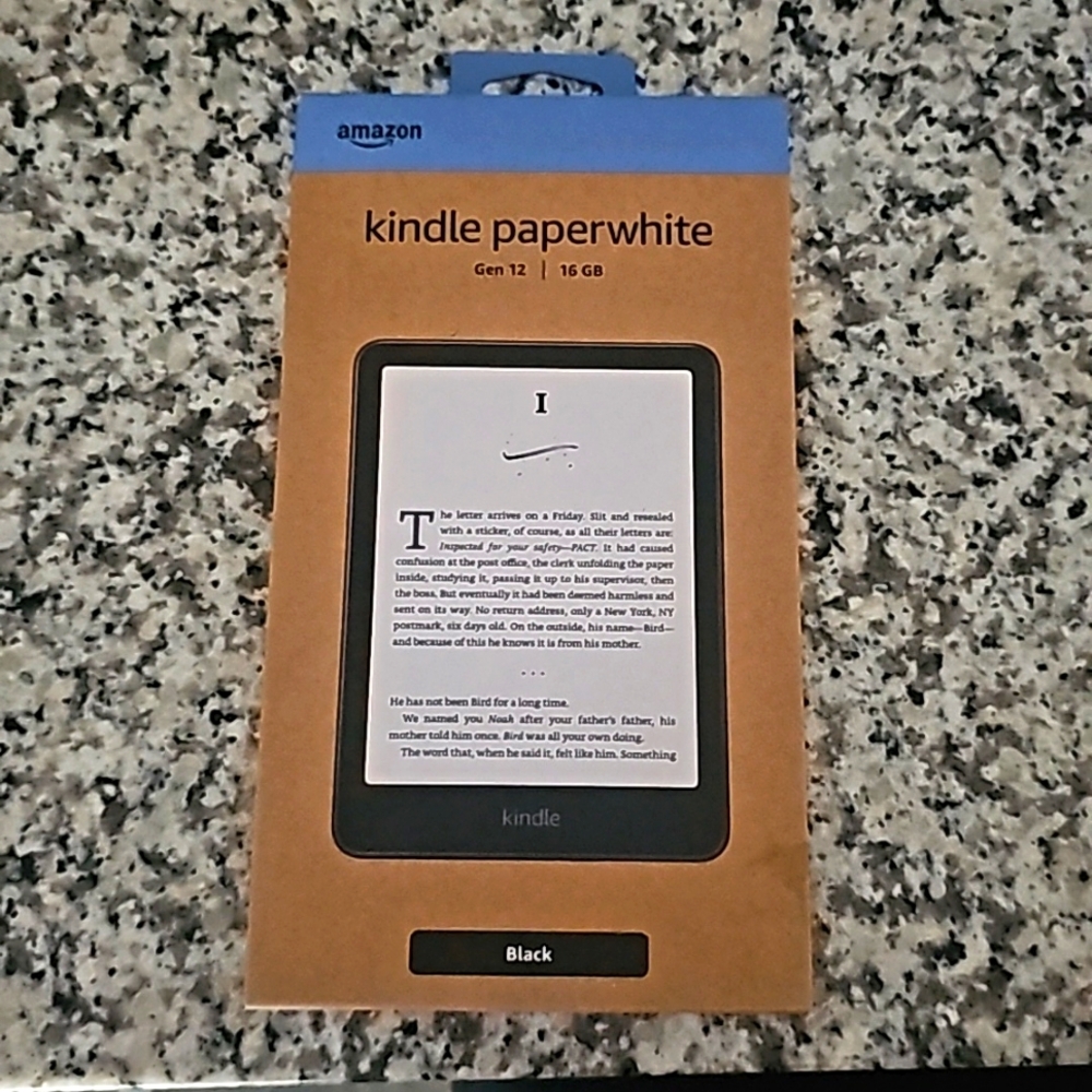 New Amazon Kindle Paperwhite (16 GB) Gen 12 fastest Kindle ever 7" Display